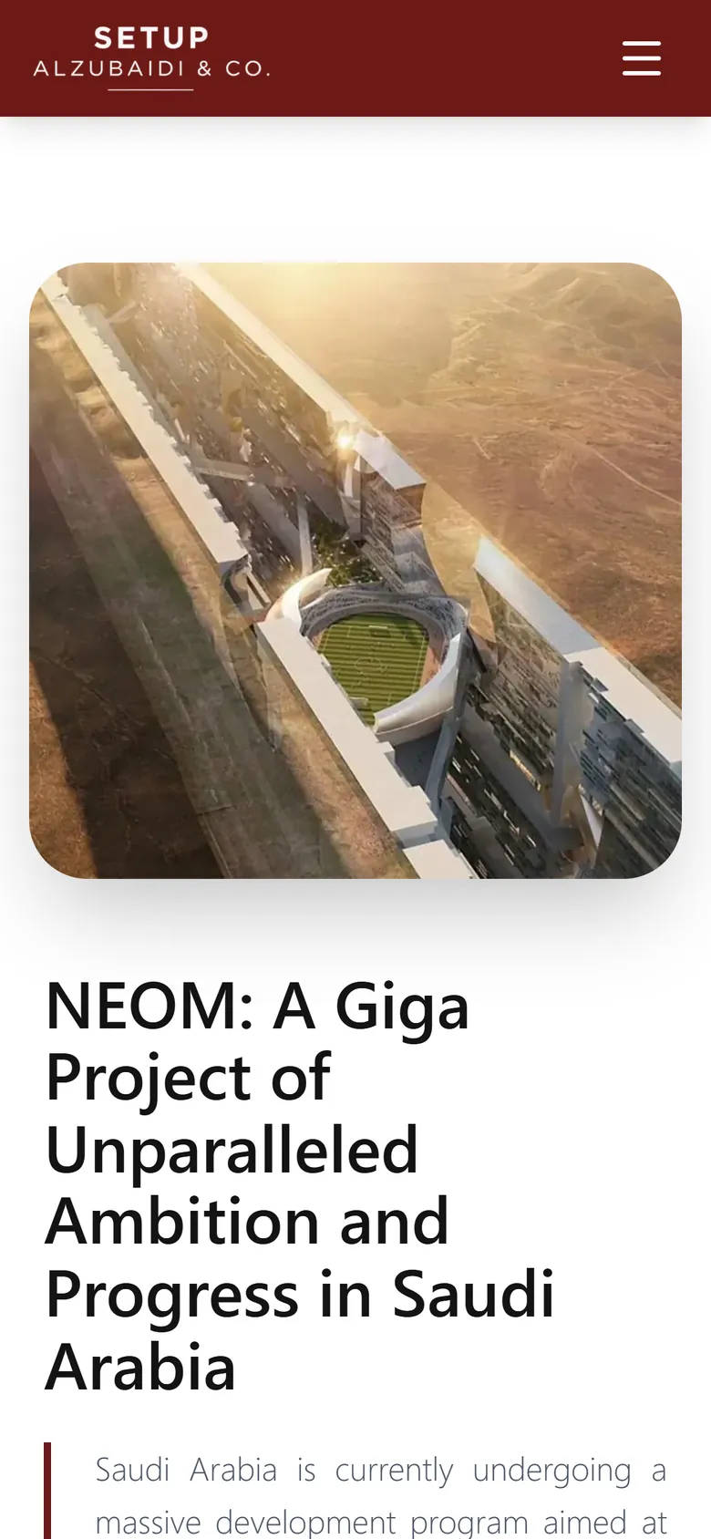 NEOM guide