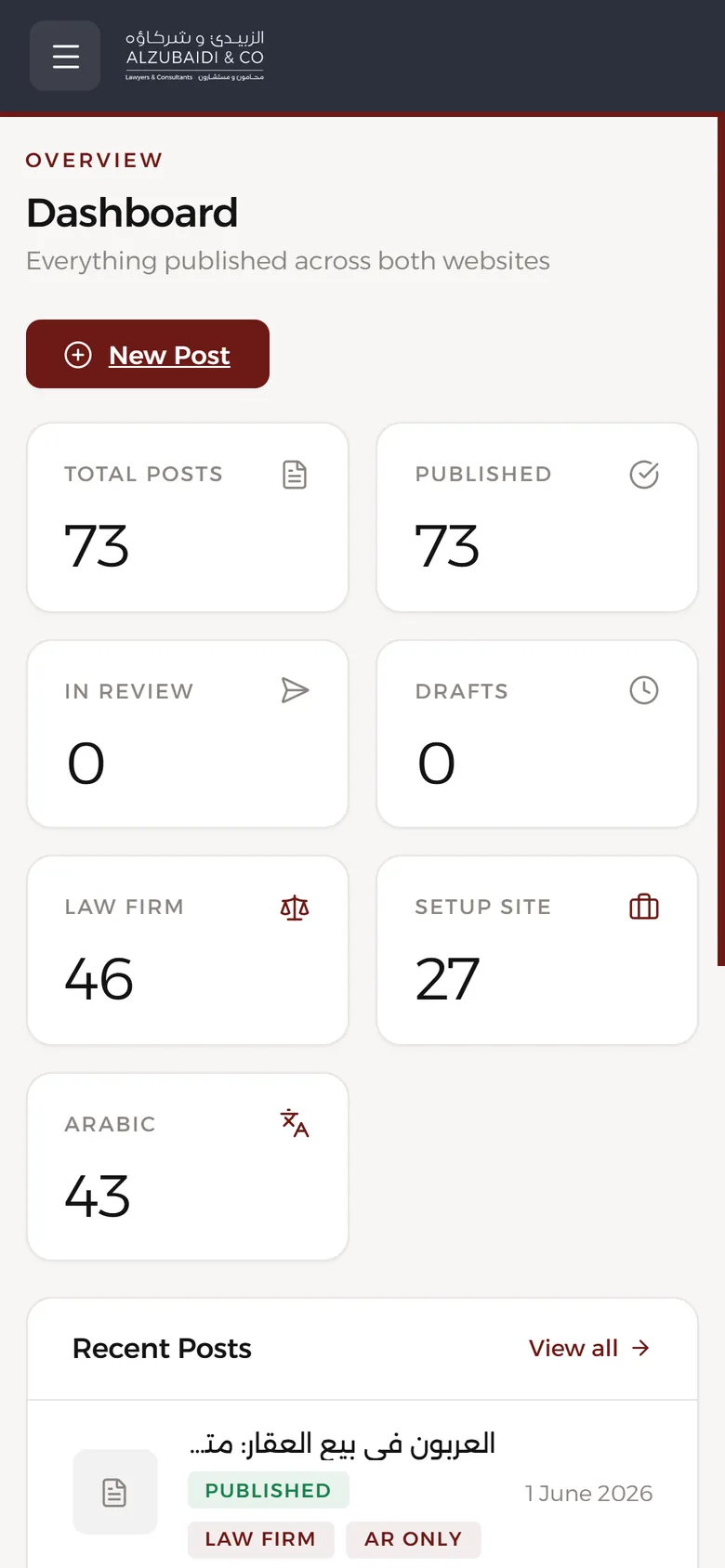 Dashboard
